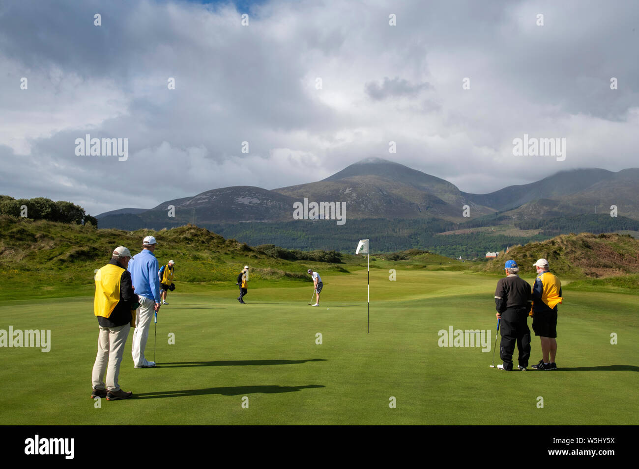 Royal County Down Golf Club Newcastle Nordirland Stockfoto