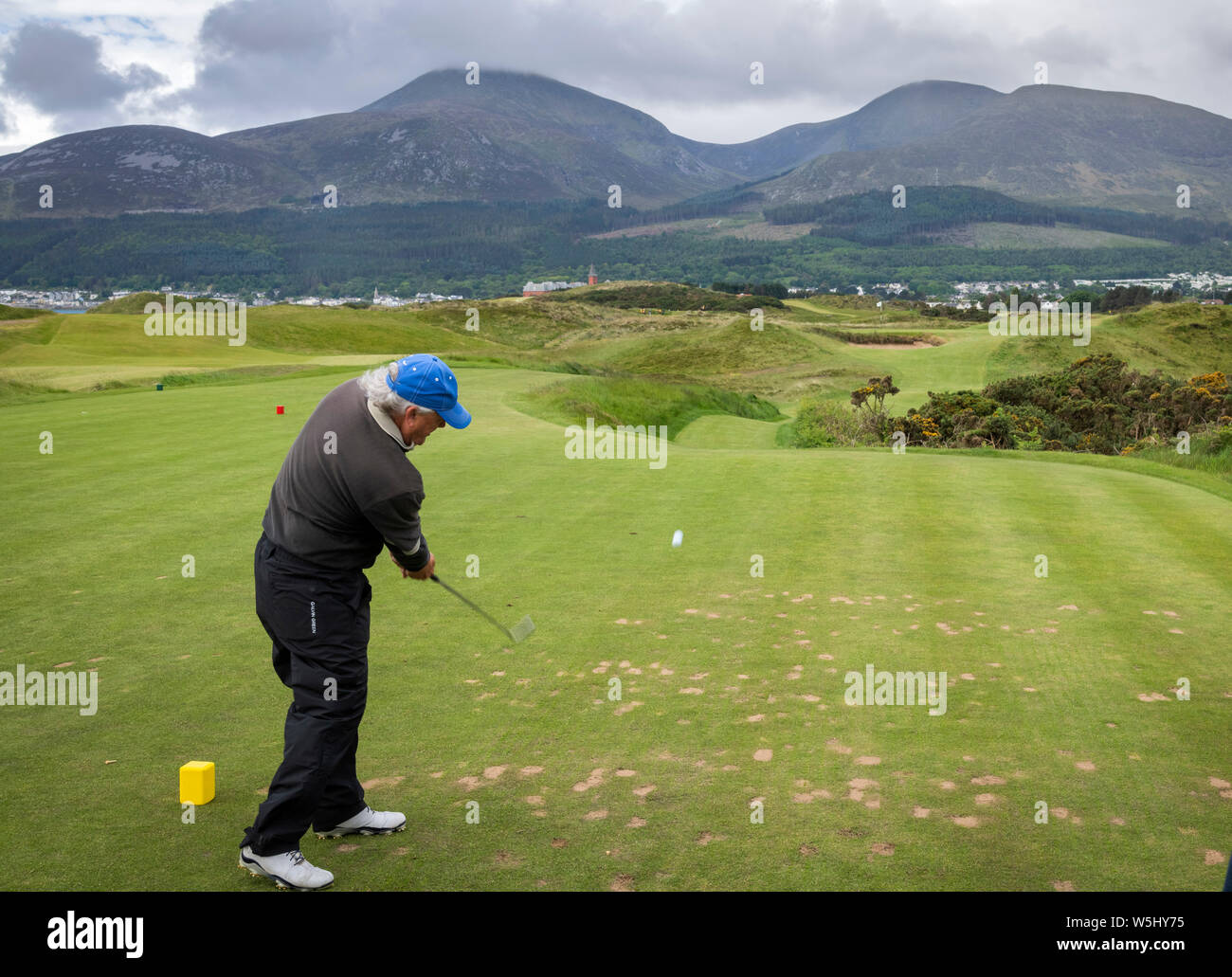 Royal County Down Golf Club Newcastle Nordirland Stockfoto