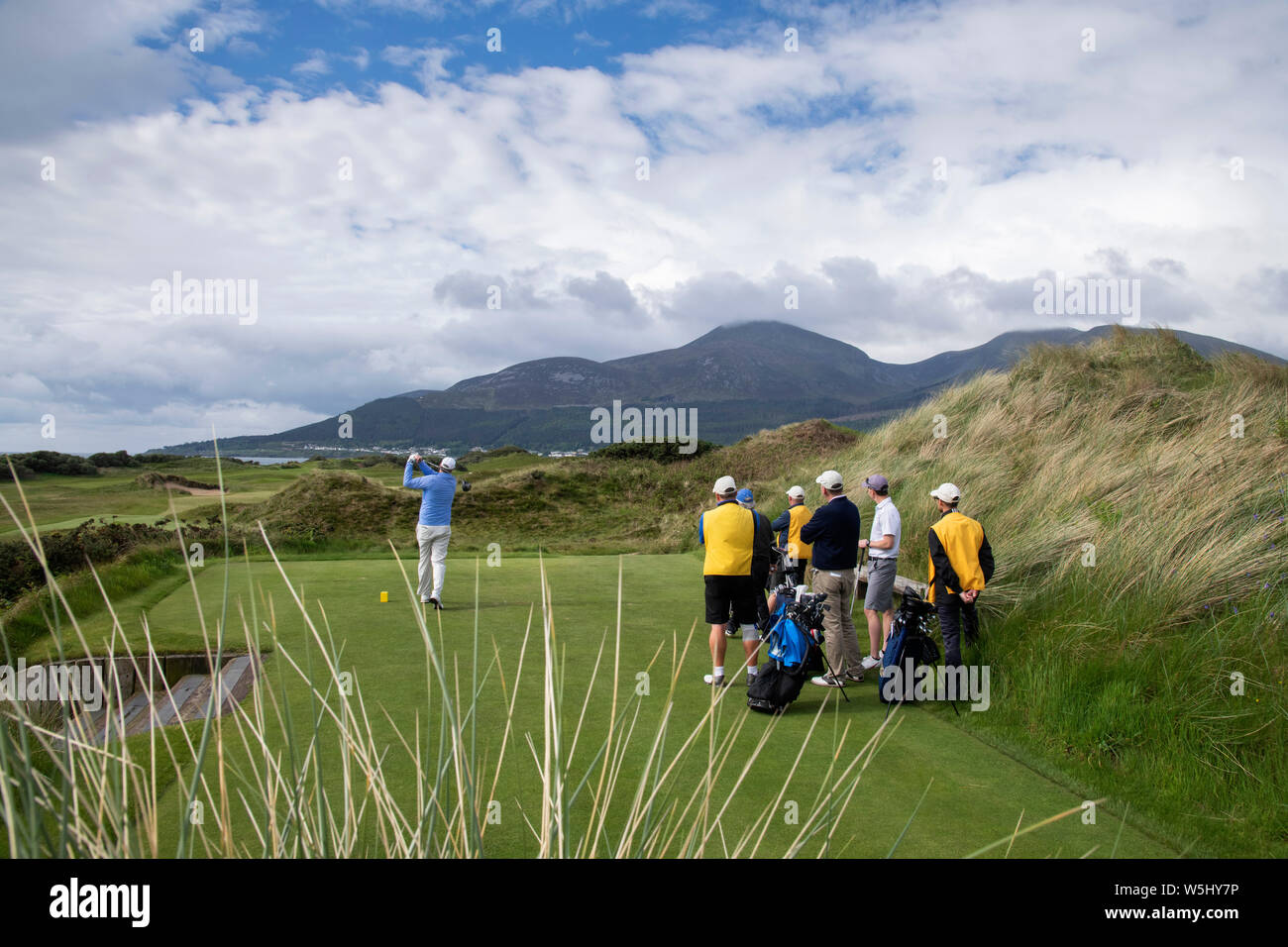 Royal County Down Golf Club Newcastle Nordirland Stockfoto