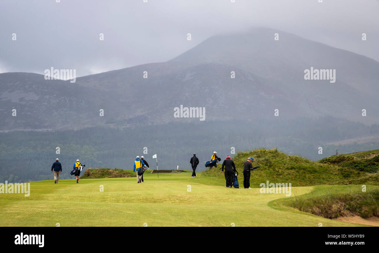 Royal County Down Golf Club Newcastle Nordirland Stockfoto