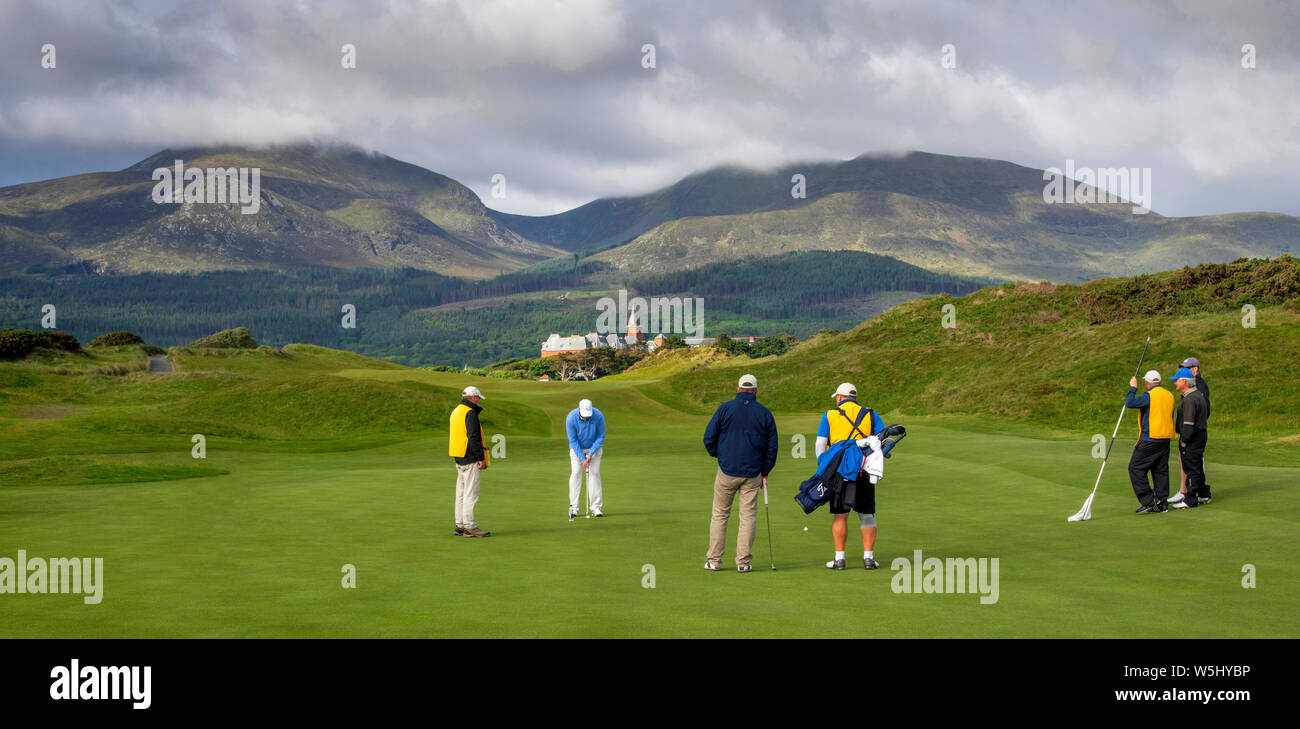 Royal County Down Golf Club Newcastle Nordirland Stockfoto