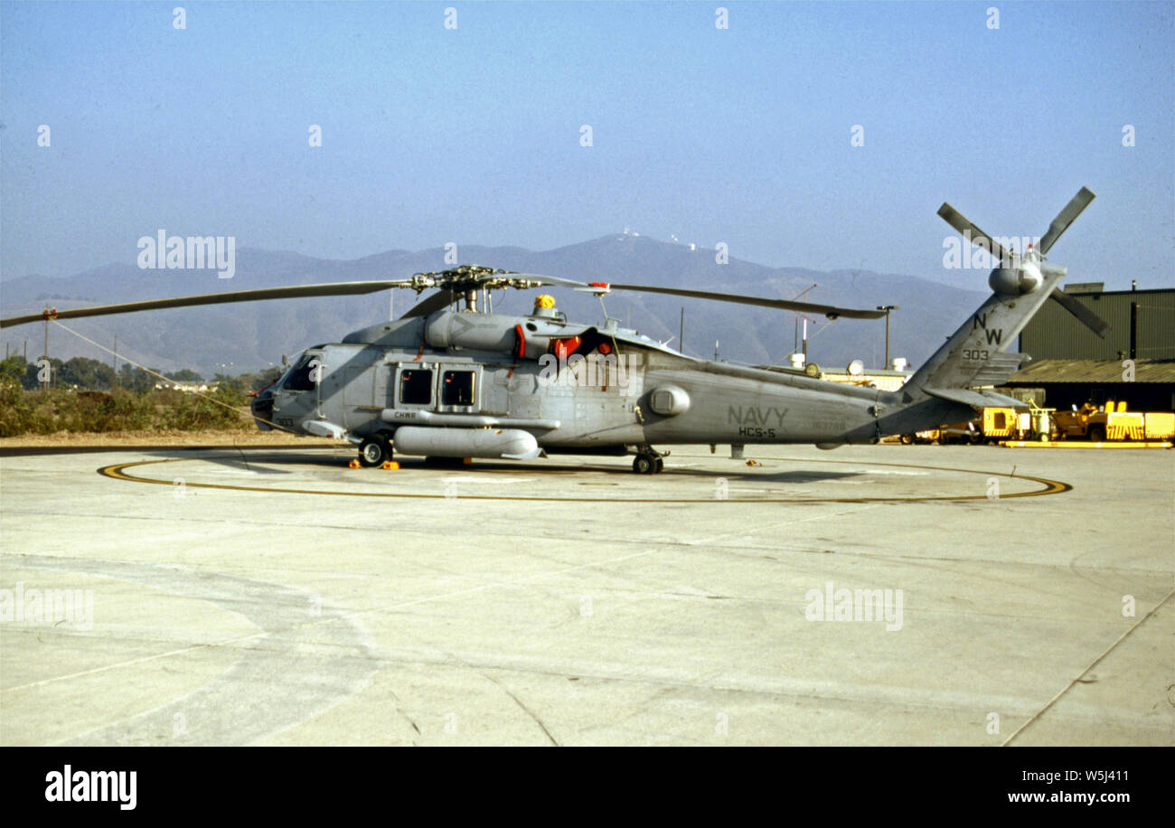 US NAVY/United States Navy Sikorsky HH-60H Rescue Hawk Stockfoto