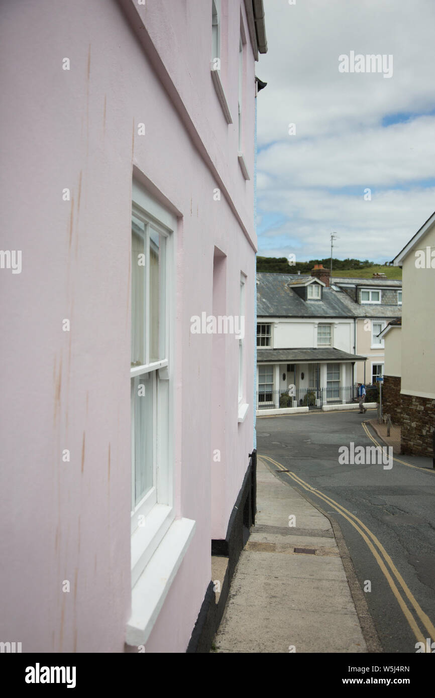 Salcombe, Stadt am Meer in Devon im Süden von England im Sommer. Salcombe, Devon Stockfoto