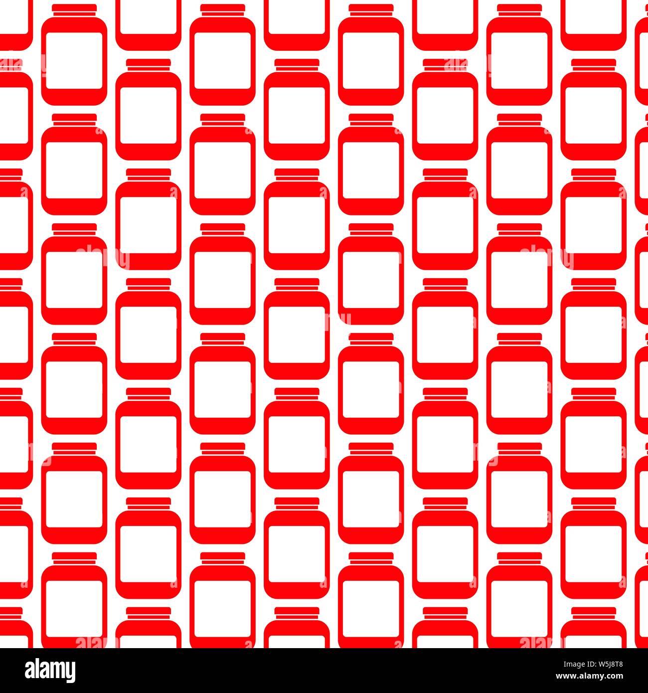 Muster Hintergrund jar-Symbol Stock Vektor