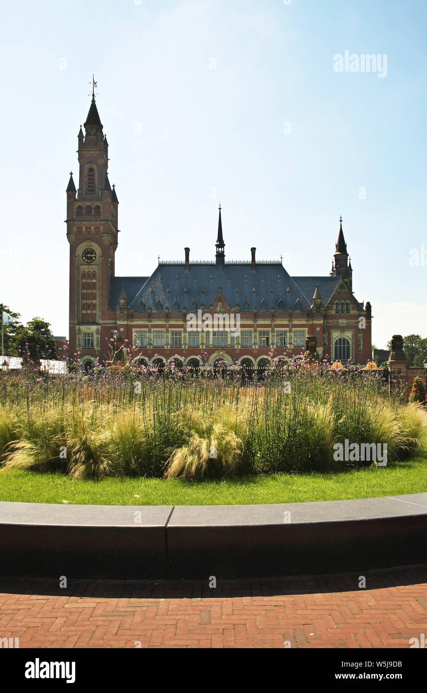 Friedenspalast in Den Haag (Den Haag). Südholland. Niederlande Stockfoto