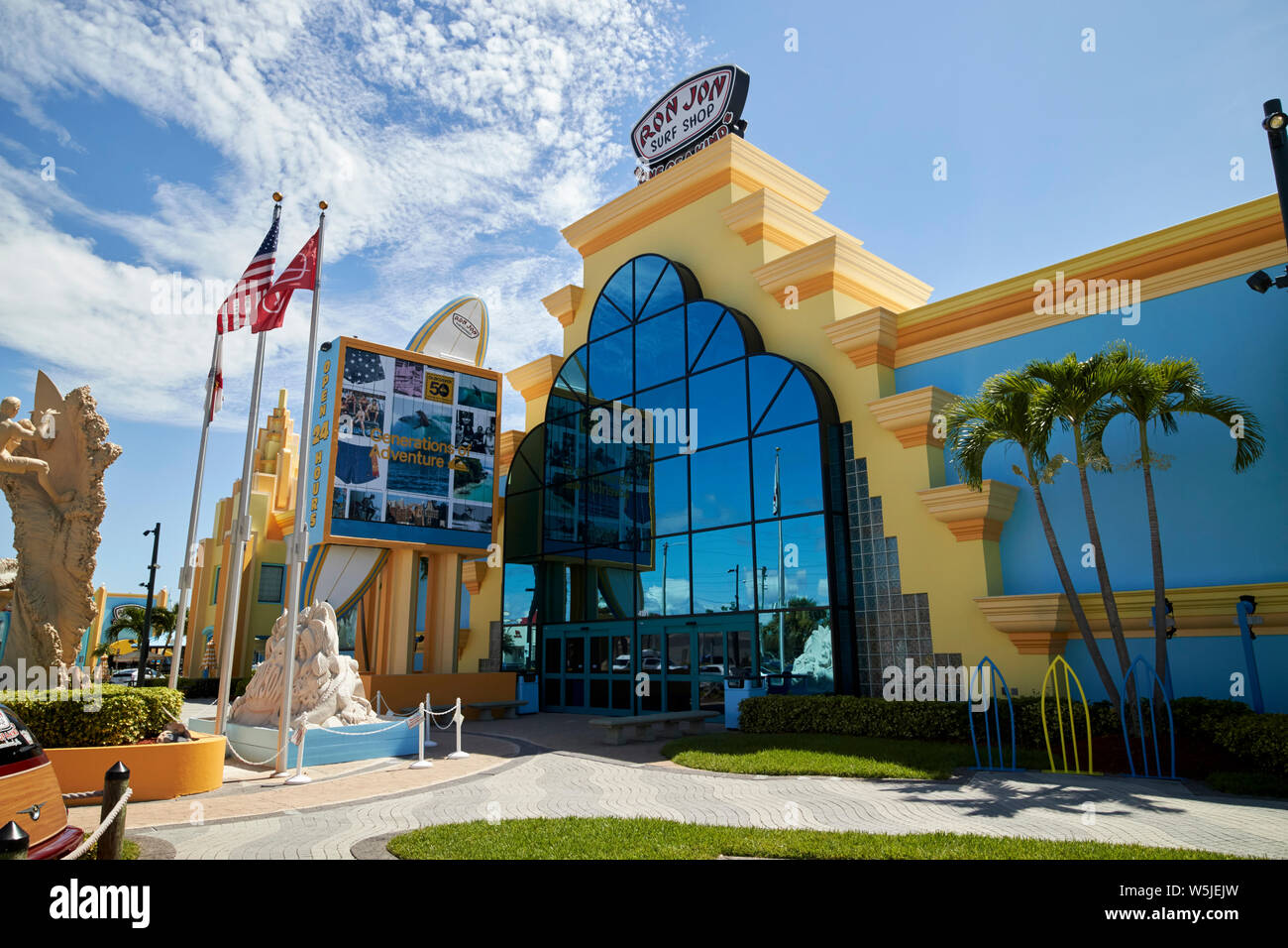 Ron Jon Surf Shop Cocoa Beach florida usa Vereinigte Staaten von Amerika Stockfoto