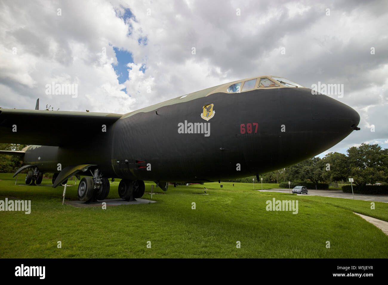 B-52 memorial park Orlando Florida USA Vereinigte Staaten von Amerika Stockfoto