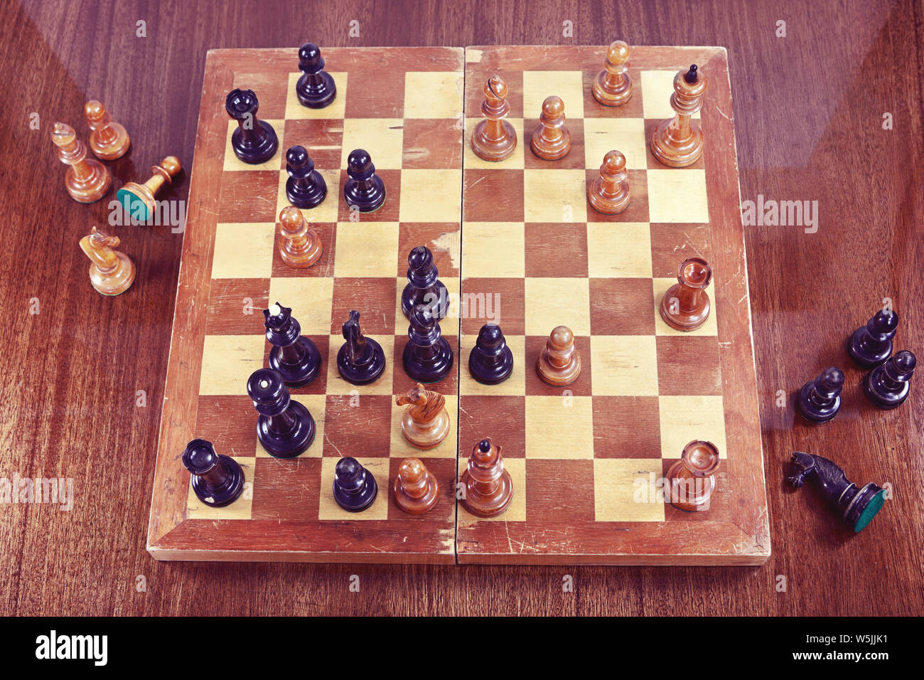 Schachspiel Tal-Geller, Internationale Schachturnier in Zürich, 1959 Stockfoto