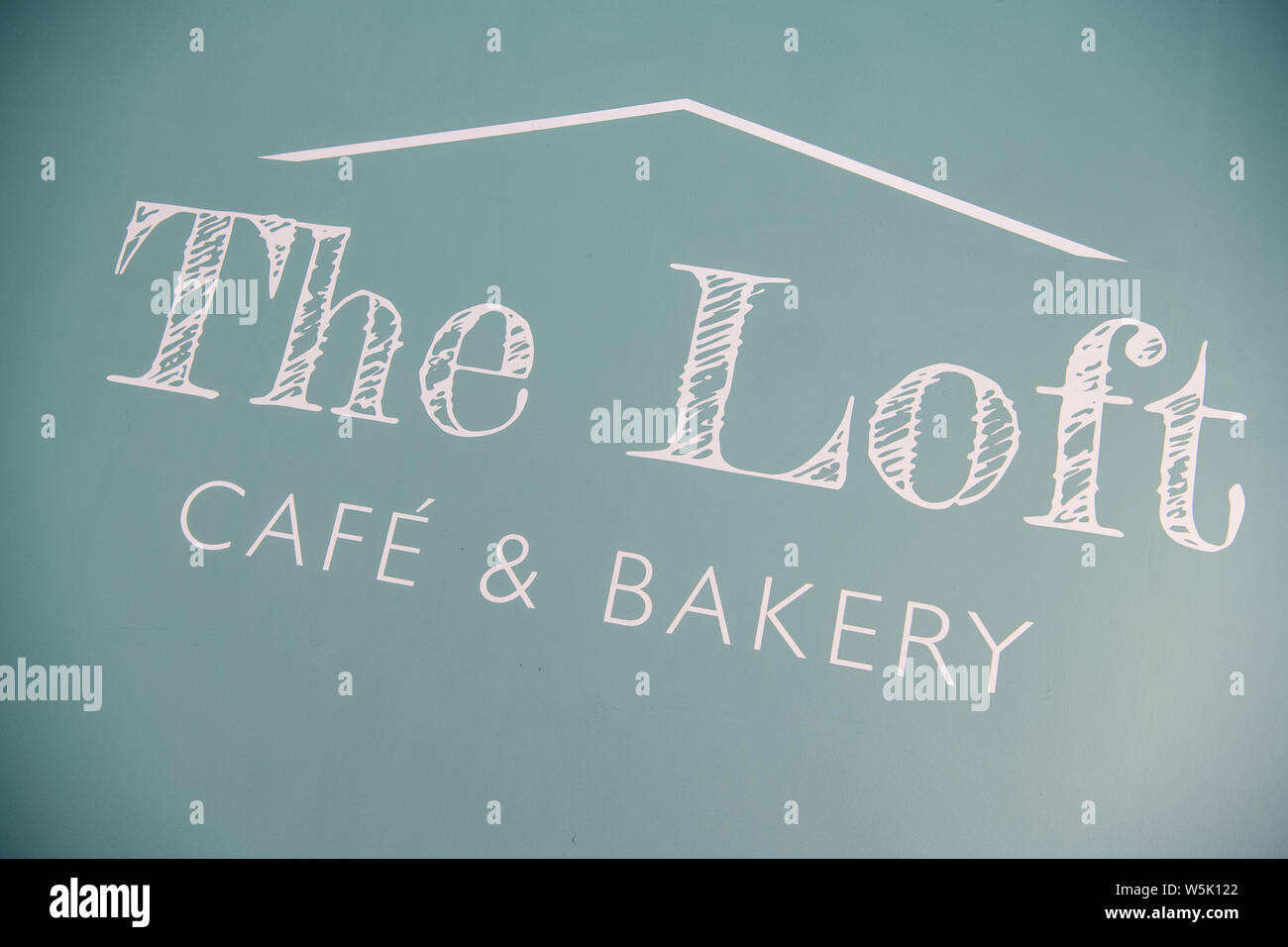 Das Loft Cafe und Bakery in Haddington, East Lothian, Schottland, UK Stockfoto