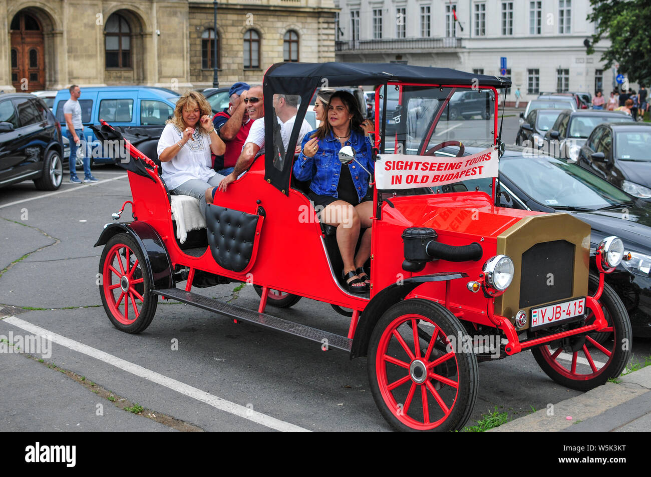 Sehenswürdigkeiten in Budapest Ungarn Stockfoto