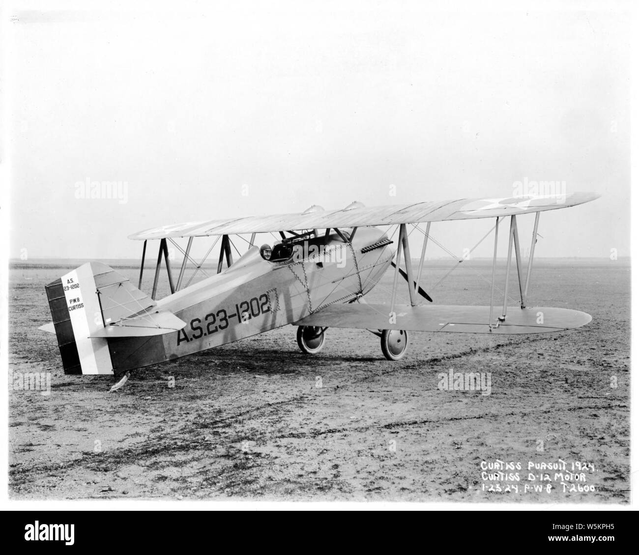 Curtiss PW-8 als 23-1202. Stockfoto