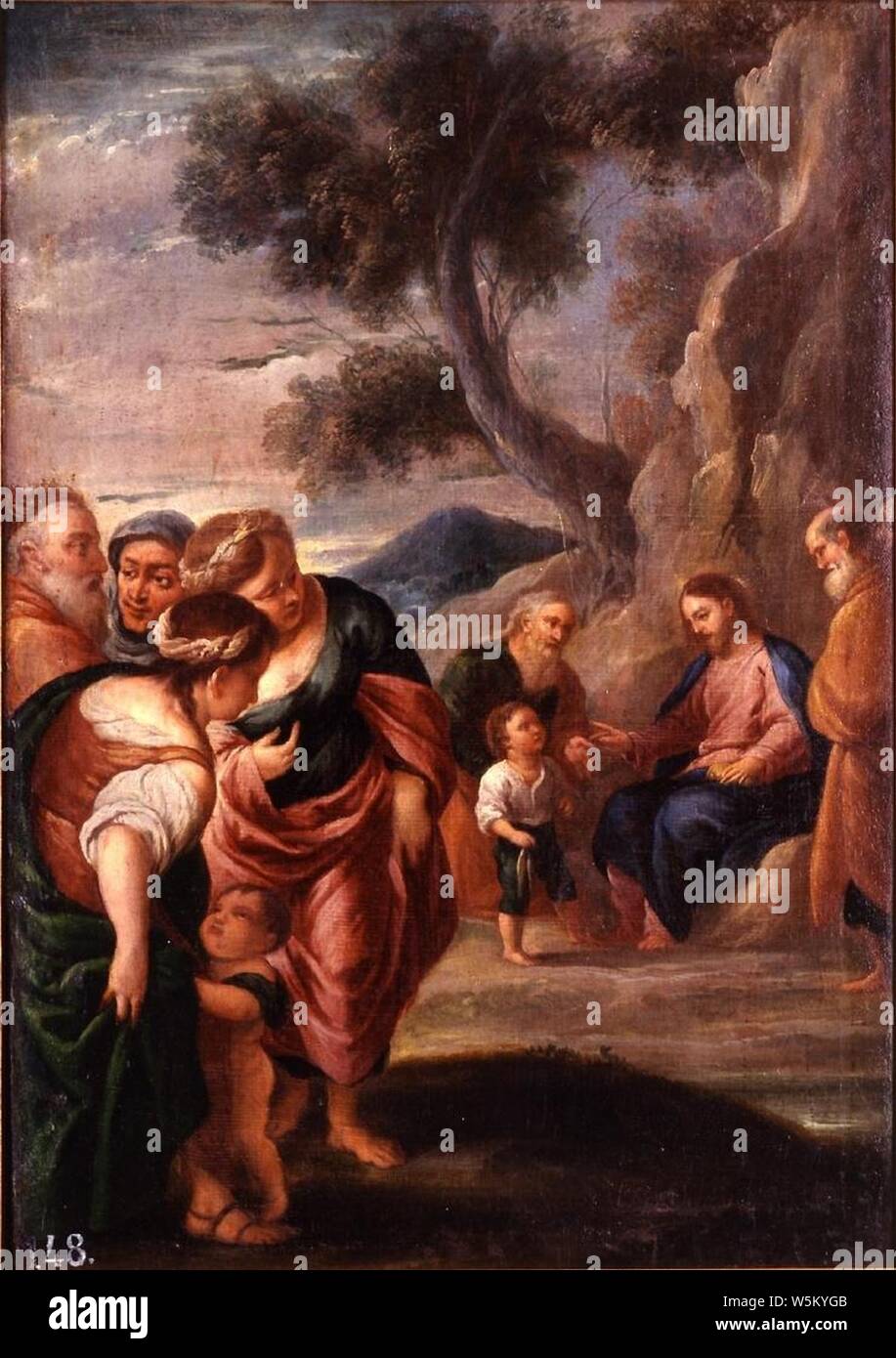 Curación del Niño endemoniado, de Pedro Atanasio Bocanegra (Museo