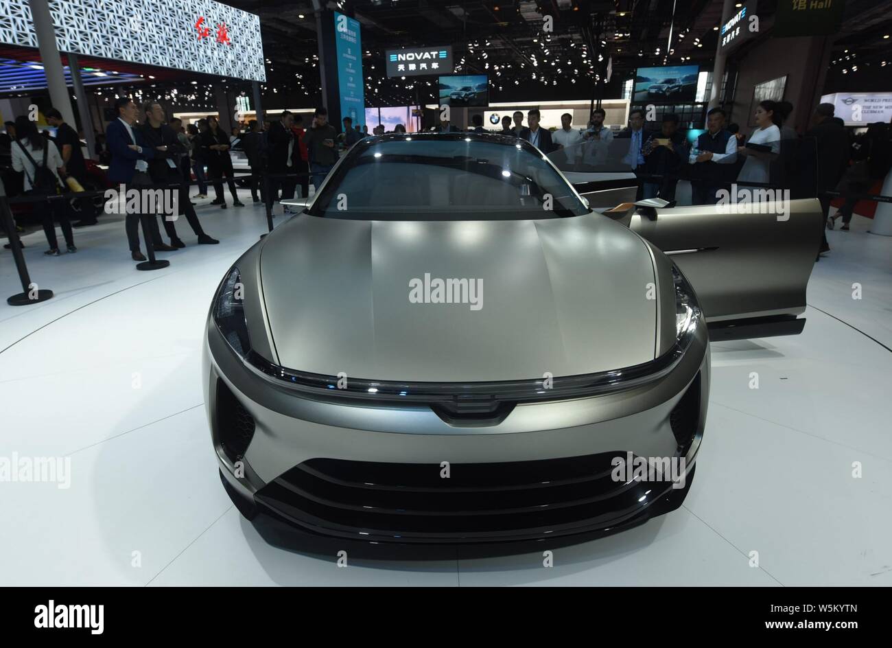 Auch ein ENOVATE MICH-S Concept Car ist in der 18. Shanghai Internationalen Automobil- Ausstellung angezeigt, wie die Auto Shanghai 2019, in S bekannt Stockfoto