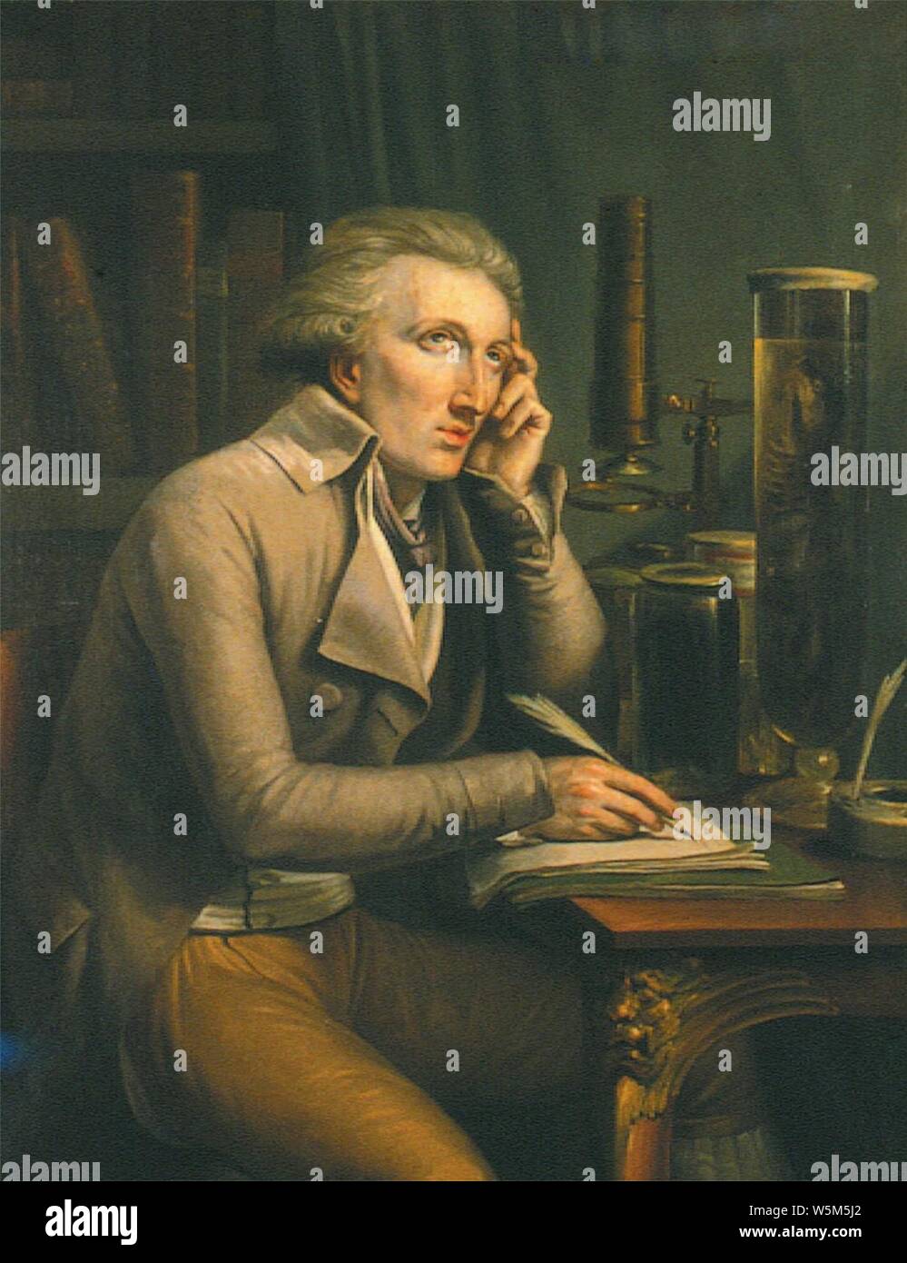 Cuvier -1769-1832. Stockfoto