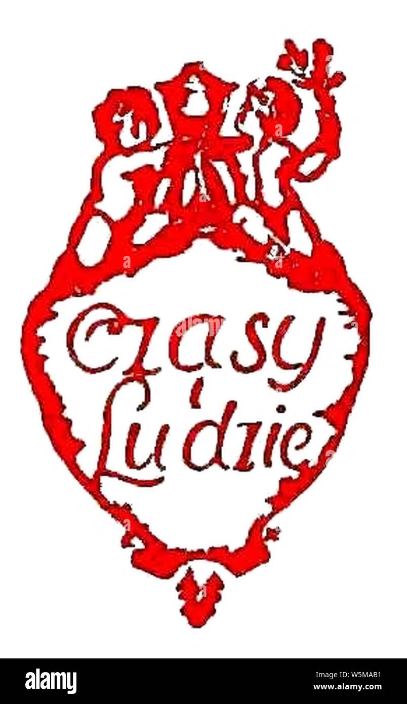 Czasy i Ludzie Logo. Stockfoto