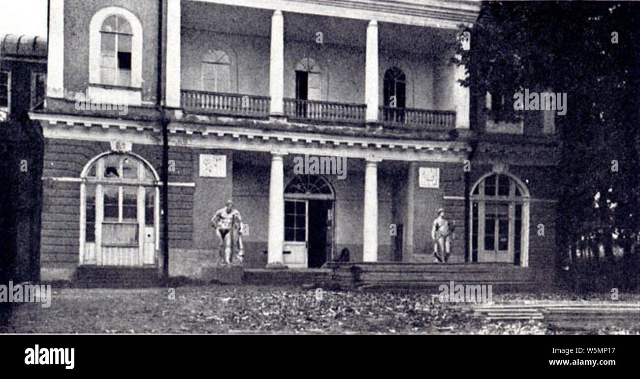 Datscha Lukomskij Stroganova XX. Jahrhundert. Stockfoto
