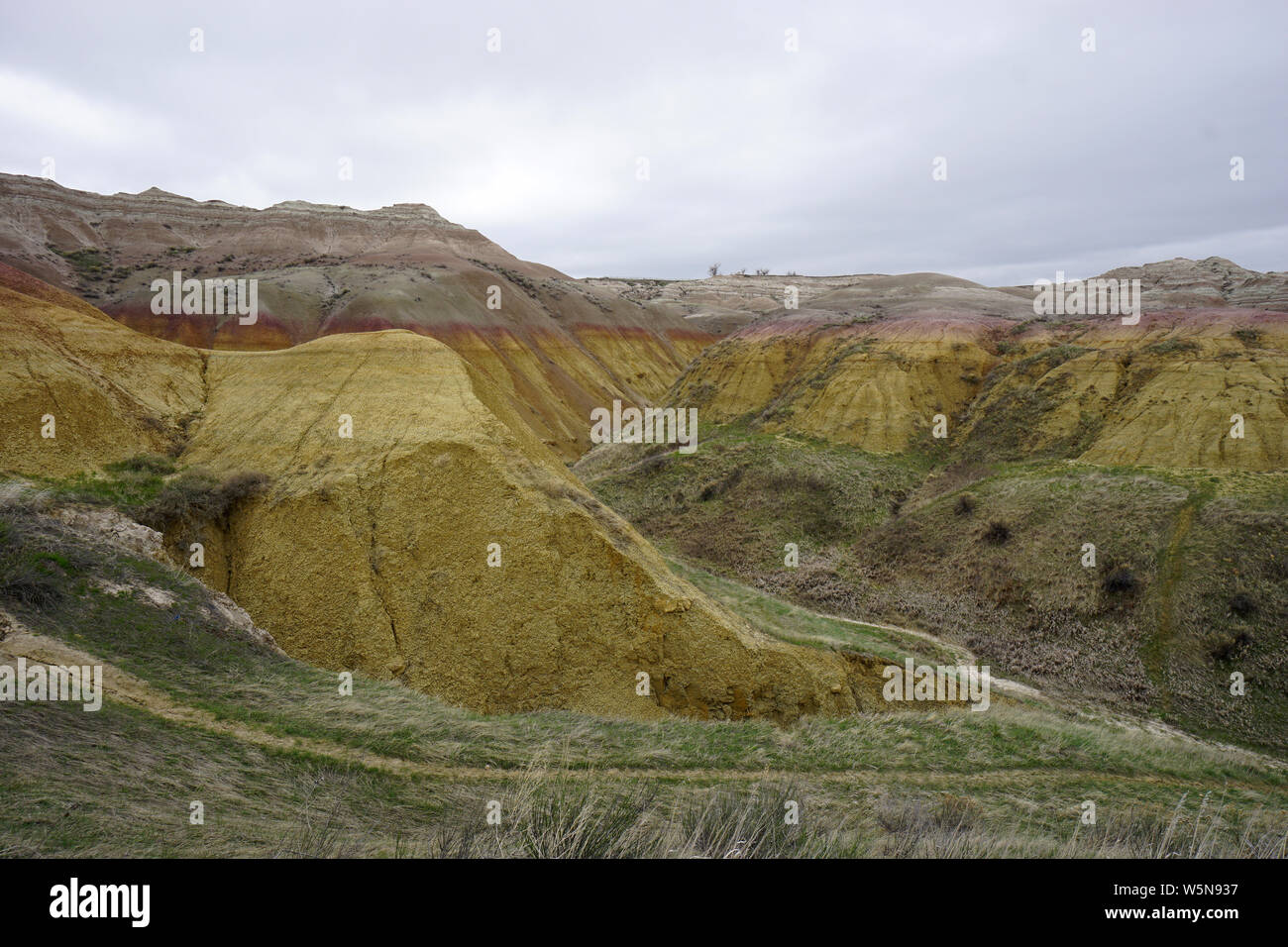 South Dakota Bad Lands National Park Stockfoto