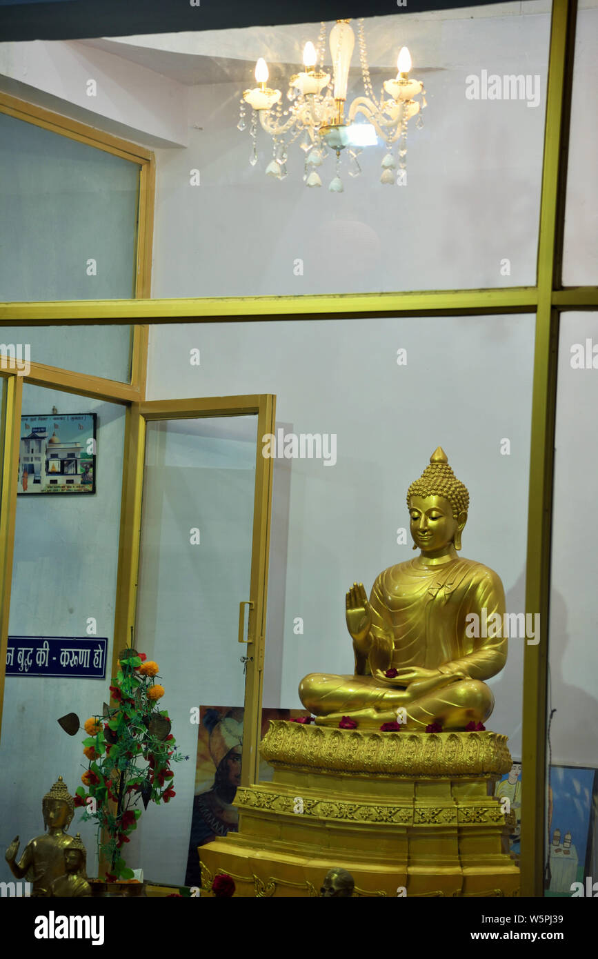 Panch Ratna Buddha Vihar Valsad Gujarat Indien Asien Stockfoto