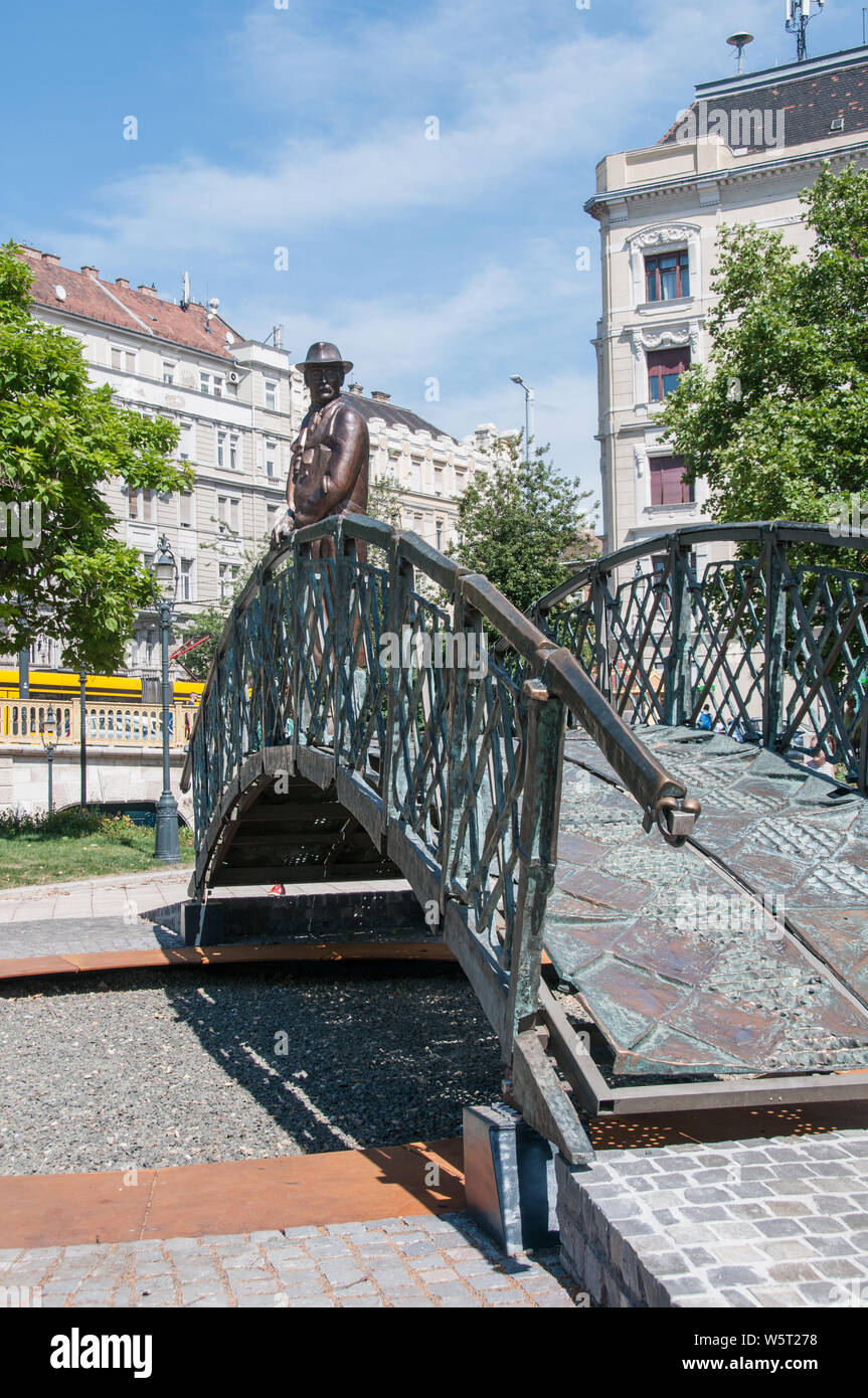 Denkmal für Imre Nagy Stockfoto