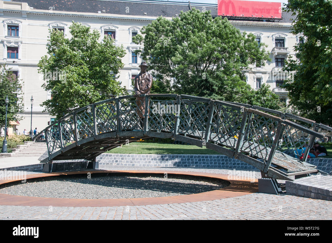 Denkmal für Imre Nagy Stockfoto