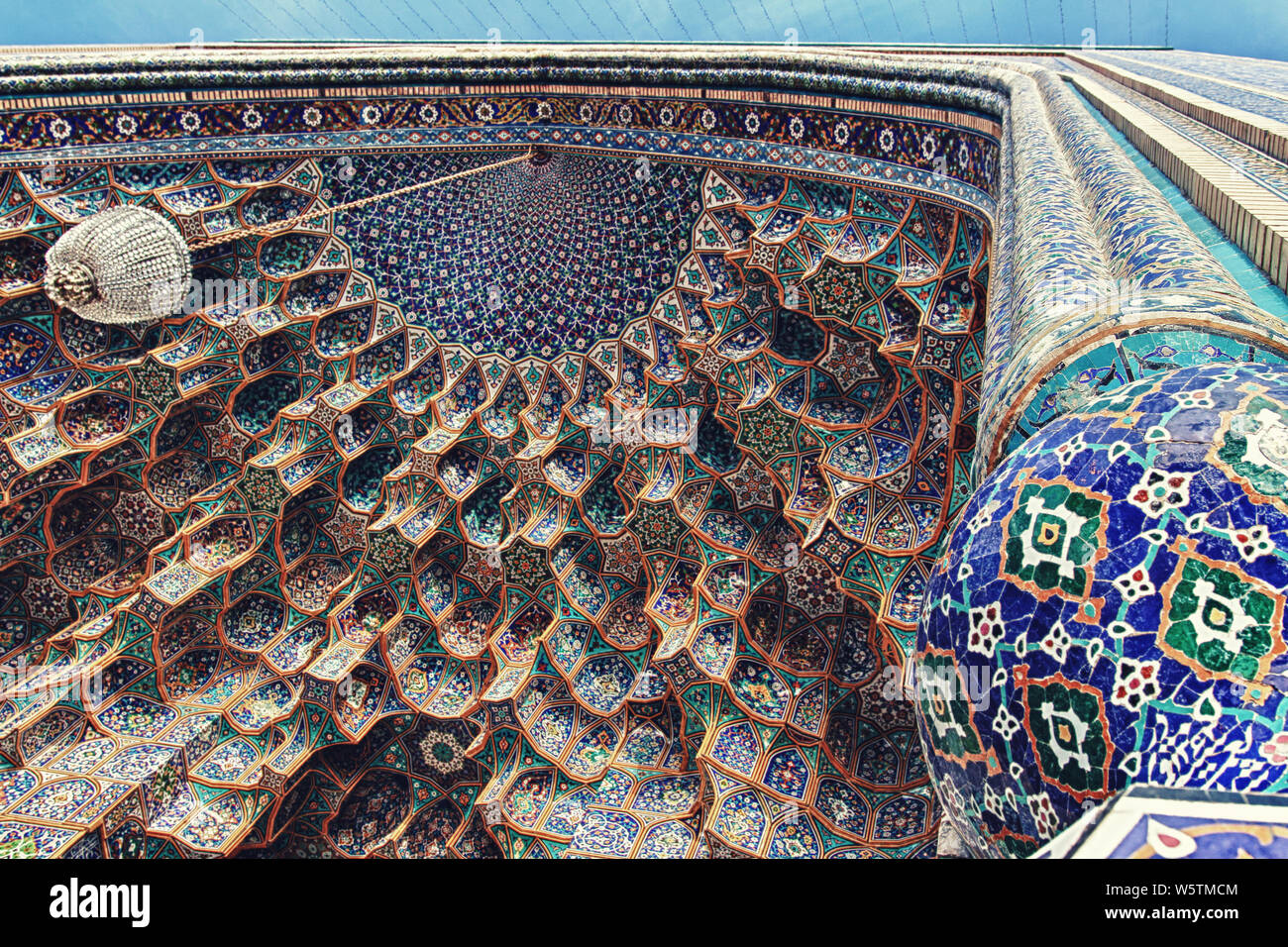 Imam Reza Heiligtum in Mashhad Stadt - Iran Stockfoto