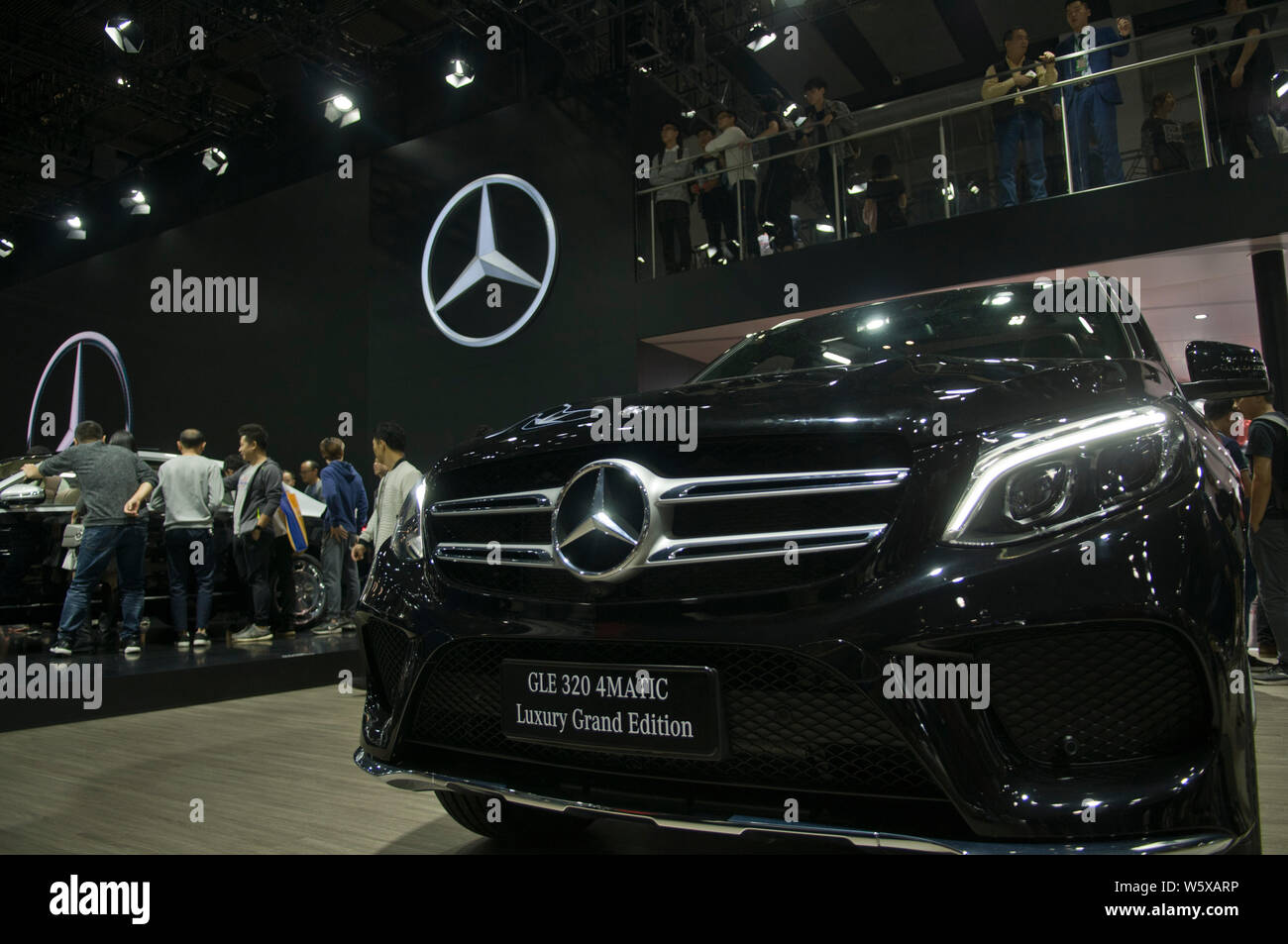 ------ Mercedes-Benz GLE320 4MATIC Luxus Grand Edition Auto ist während des 16. China (Guangzhou) Internationale Automobil Ausstellung angezeigt, al Stockfoto