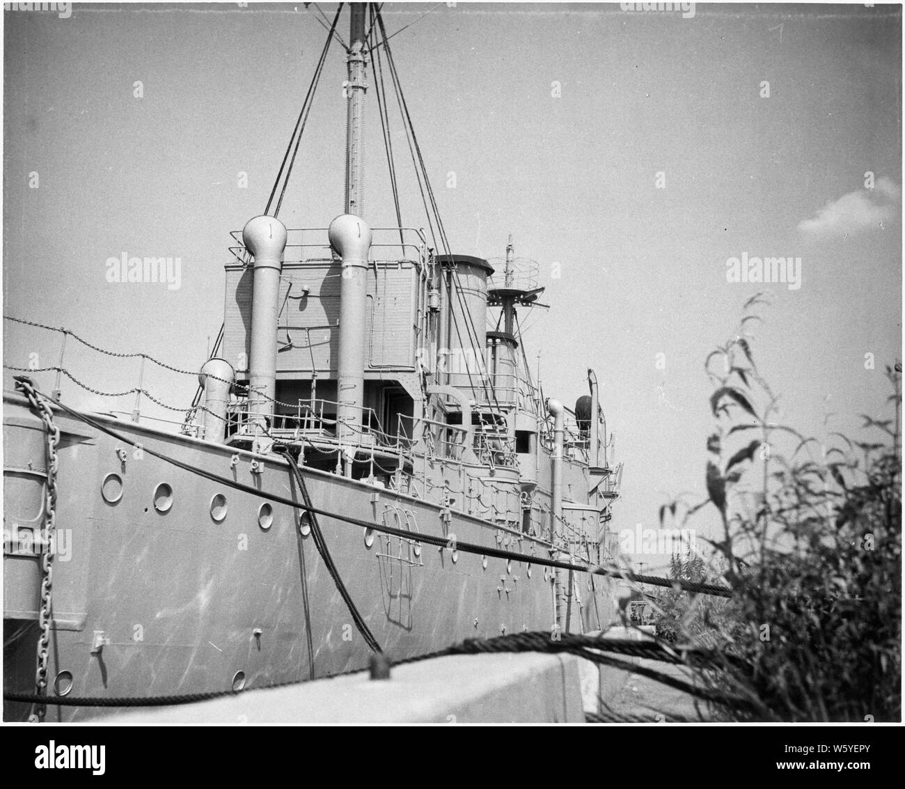 U.S.S. OLYMPIA; Umfang und Inhalt: Die OLYMPIA ist der letzte Überlebende der spanisch-amerikanische Krieg Flotten und diente als das Flaggschiff von Admiral Dewey in der Schlacht von Manila Bay. Derzeit ist sie an der Penn's Landing in Philadelphia Anker. OLYMPIA wurde in San Francisco gebaut und 1895 in Betrieb genommen. Nach dem spanisch-amerikanischen Krieg, der Olympia diente auch als Schulschiff für midshipman von der U.S. Naval Academy und als Flaggschiff der US-Seestreitkräfte im Östlichen Mittelmeer während des Ersten Weltkrieges im Jahre 1921, der Körper der Unbekannte Soldat war an Bord der Olympia bei LeHavre, Frankreich, Stockfoto