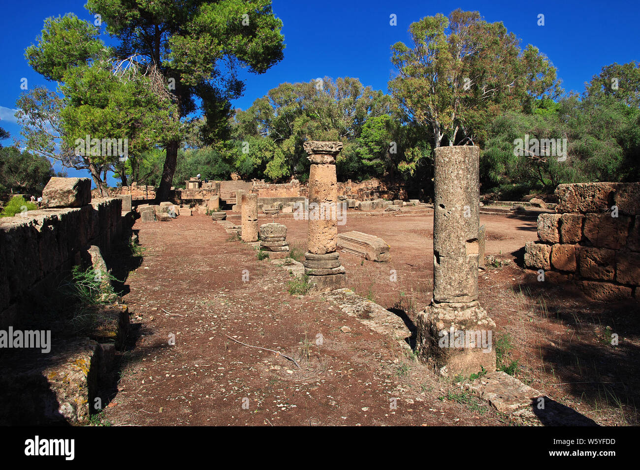 Tipaza römische Ruinen in Algerien, Afrika Stockfoto