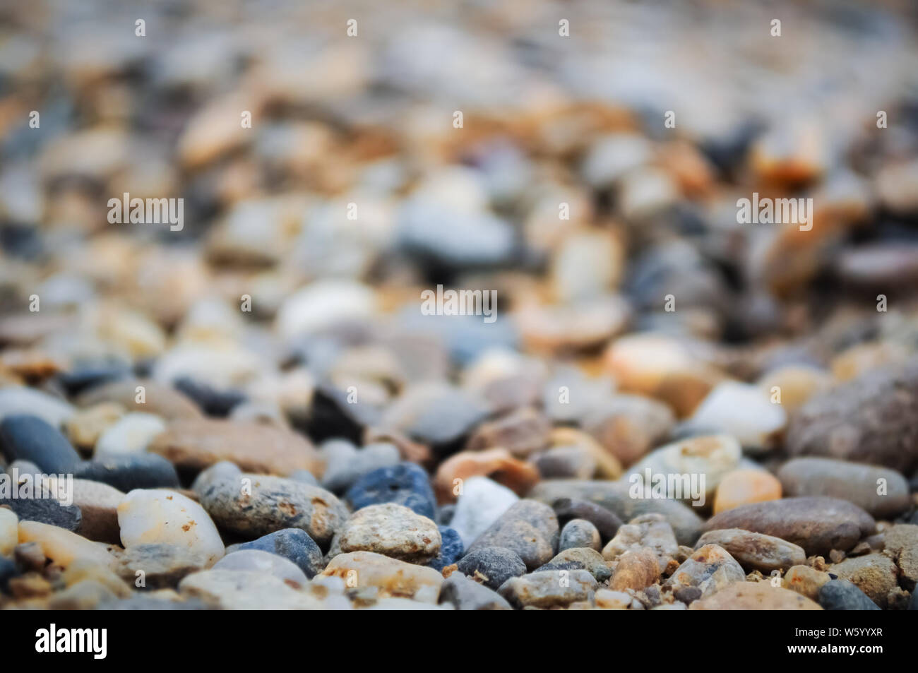 Verschwommen geringer Sättigung Felsen. Stockfoto
