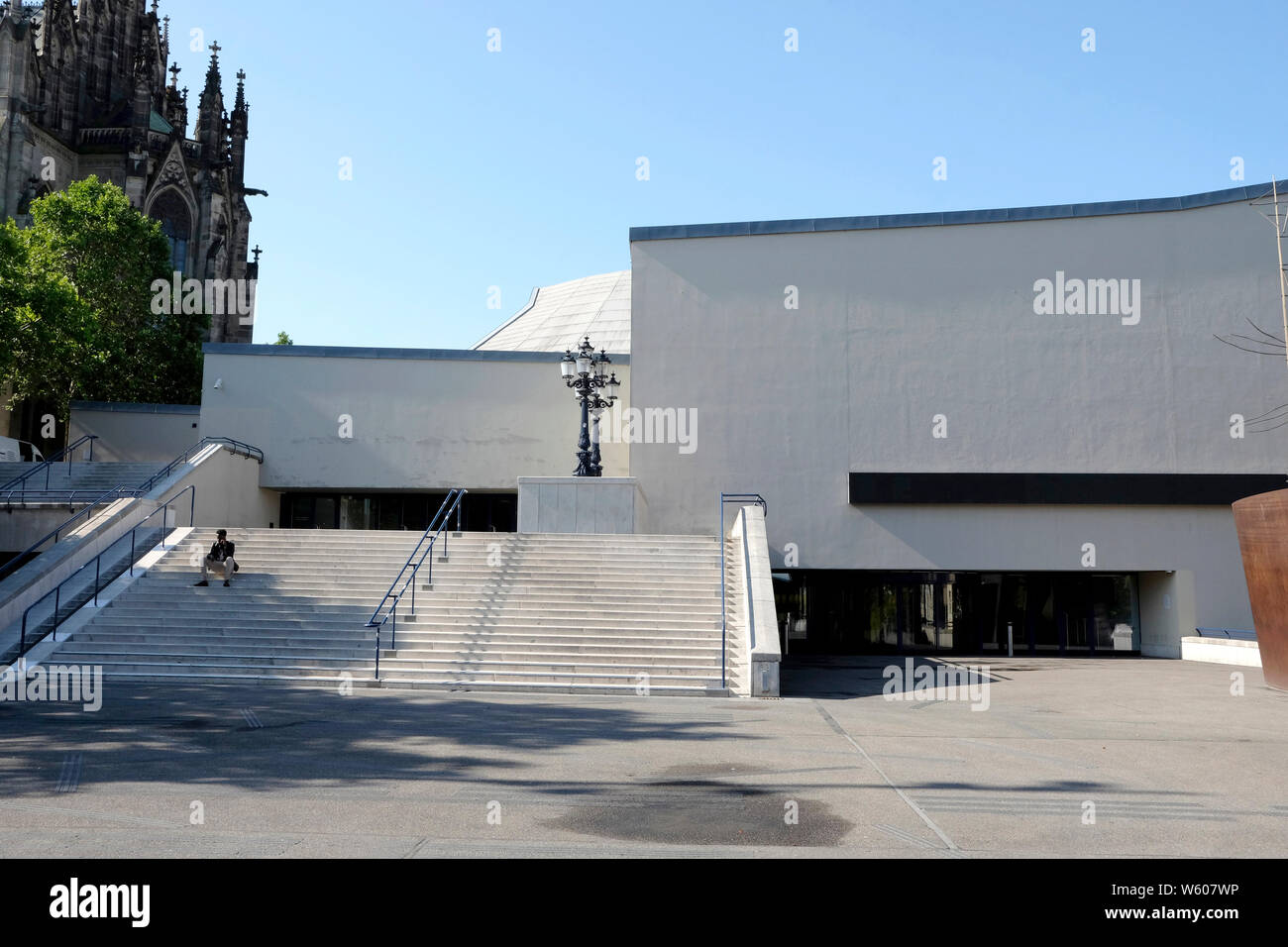 Einen allgemeinen Überblick über das Theater Basel in der Schweiz Stockfoto