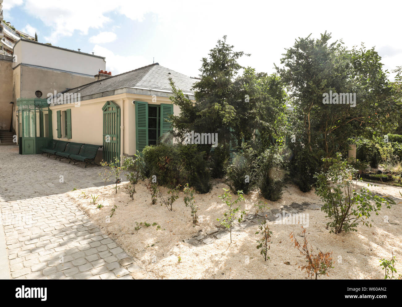 Wiedereröffnung MAISON DE BALZAC, PARIS Stockfoto