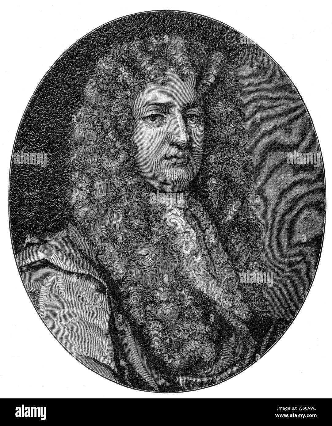 William Russell, Lord Russell (1639-1683) c1683. Von Peter Vanderbank (1649-1697), nach Sir Godfrey Kneller (1646-1723). William Russell, Lord Russell, englischer Politiker. Stockfoto