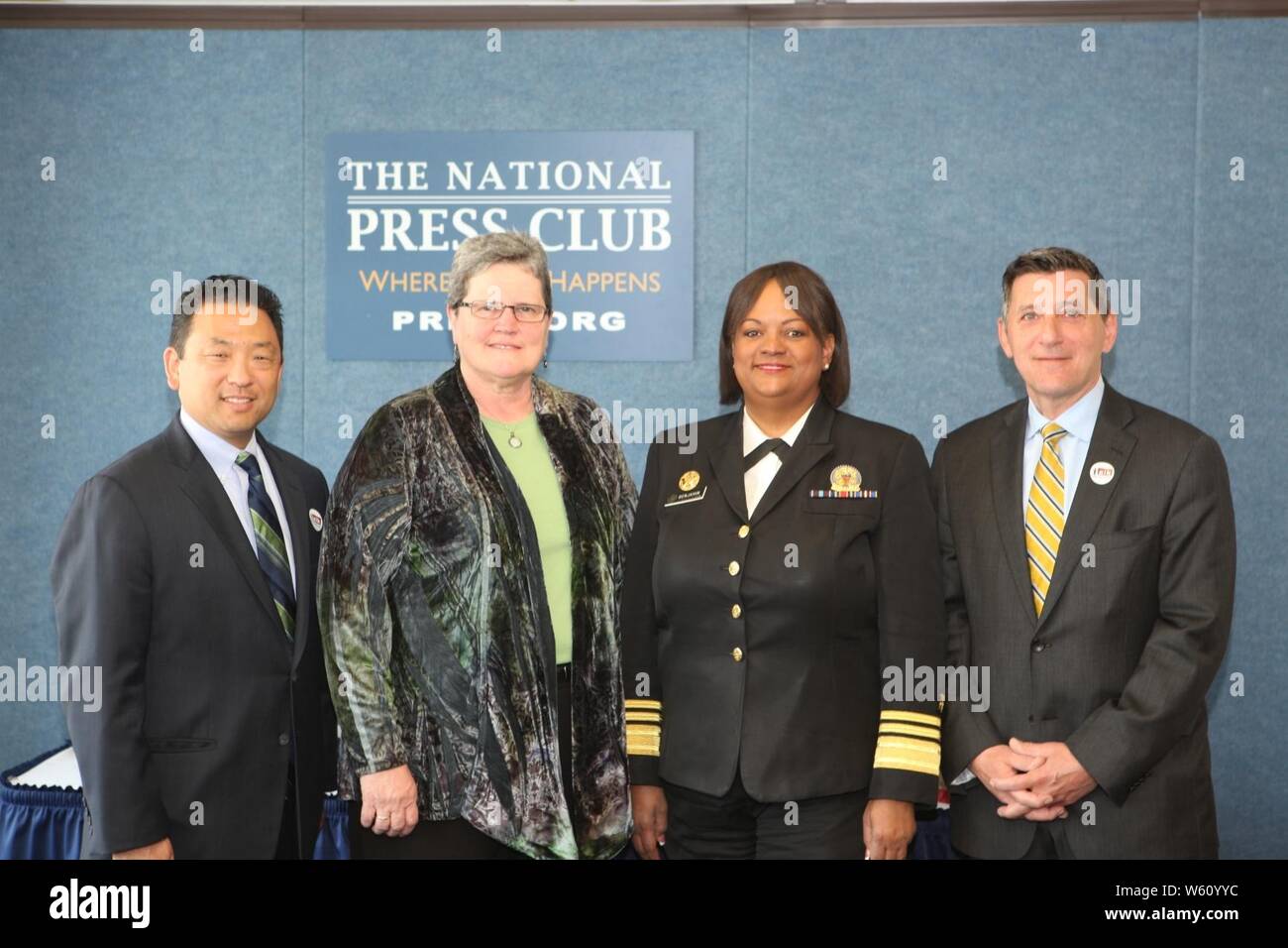 David Mineta, Pam Hyde, Dr. Regina Benjamin, Michael Bottecelli (9019237292). Stockfoto