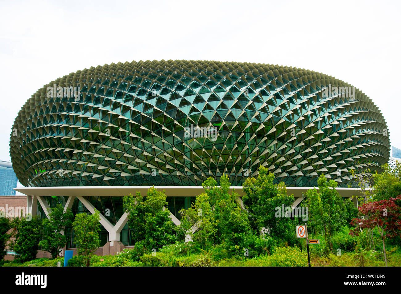Esplanade Theatres on the Bay Stockfoto