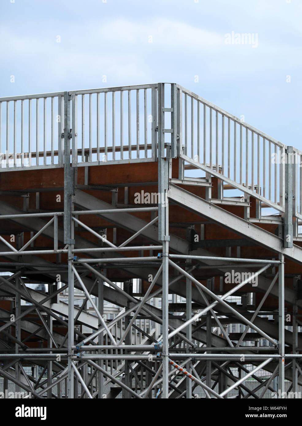 Tribüne Zuschauer Stadion Stockfoto