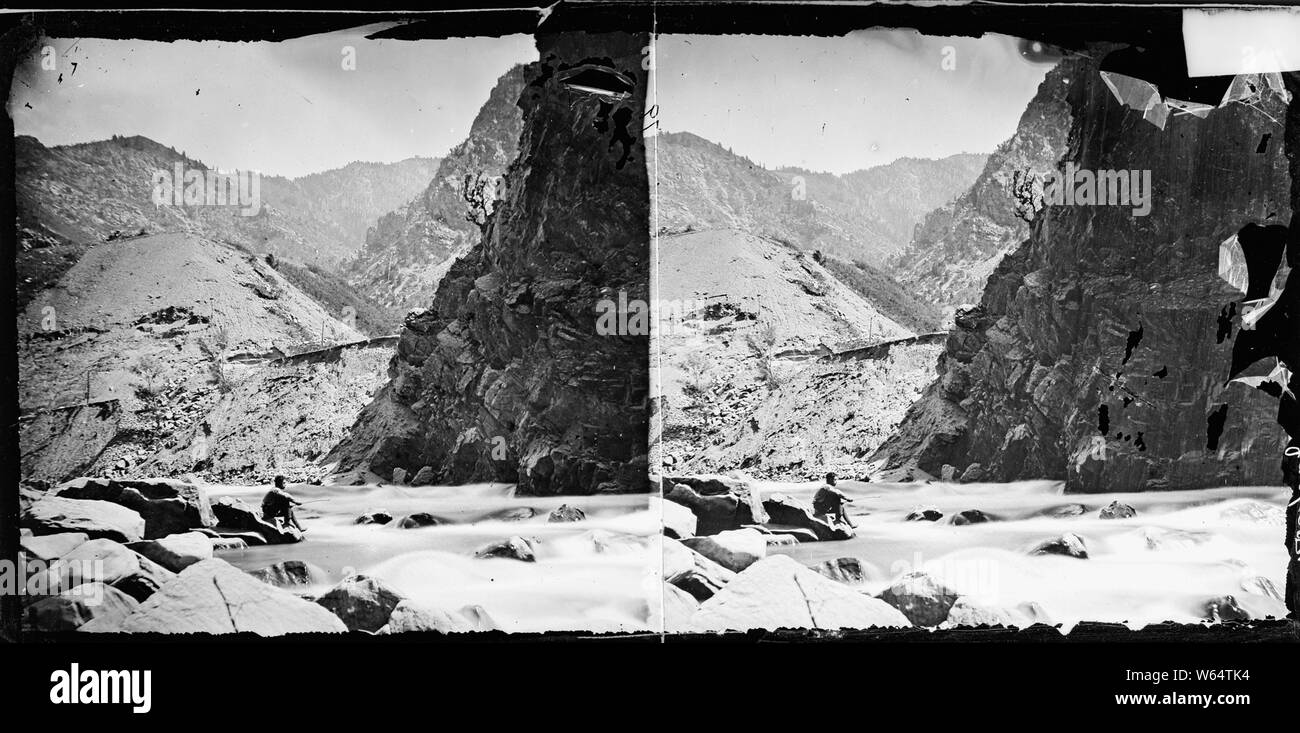 Devil's Gate, Weber Canyon. Weber County, Utah Stockfoto