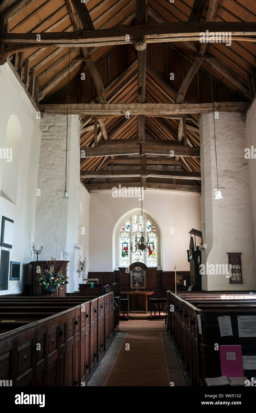 Mariä Himmelfahrt, einezeigen, Warwickshire, England, UK Stockfoto