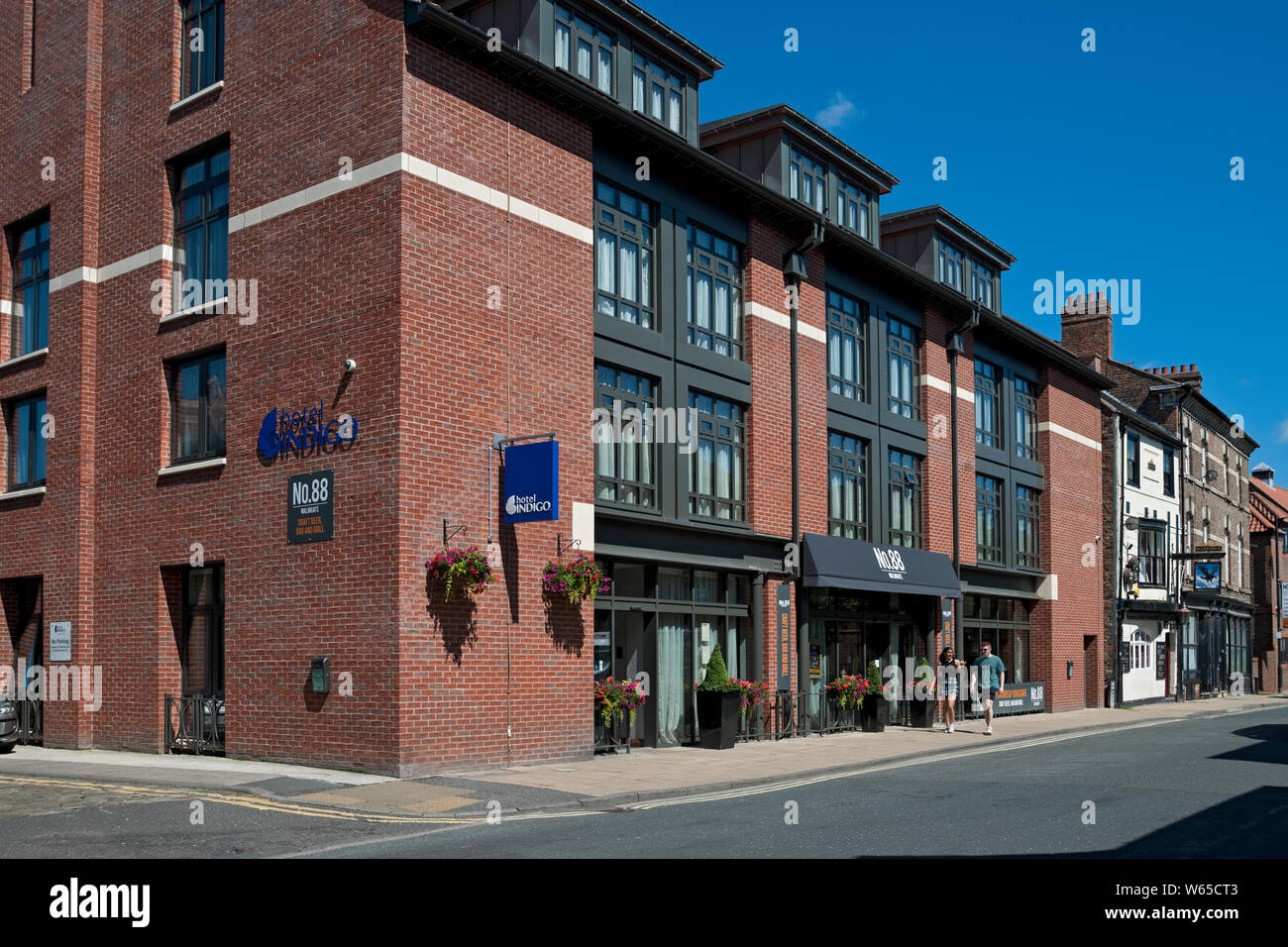 Boutique Hotel Indigo Nr. 88 Walmgate, ein Inter Continental Hotels Group Hotel, York North Yorkshire England UK Vereinigtes Königreich GB Grossbritannien Stockfoto