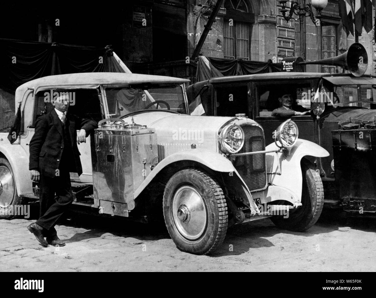 Die "Gran Turismo"-Autos von Kohle, Holz und Torf Gas, 1920-30 Stockfoto