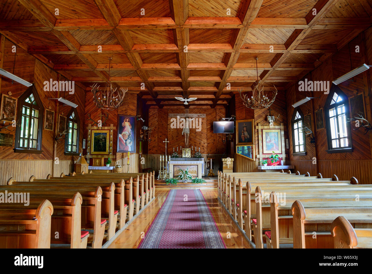 Kirche, Giby, Podlasien, Polen Stockfoto Kirche, Giby, Podlasien, Polen Stockfoto