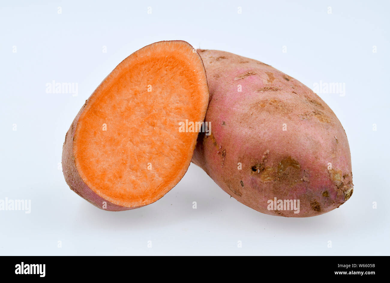 Süßkartoffel, Ipomoea batatas Stockfoto