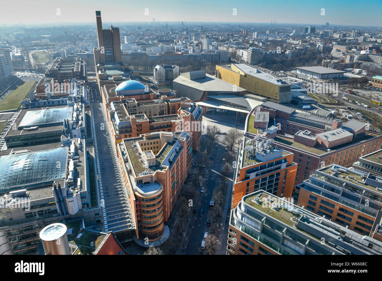 Potsdamer Platz, Tiergarten, Mitte, Berlin, Deutschland Stockfoto