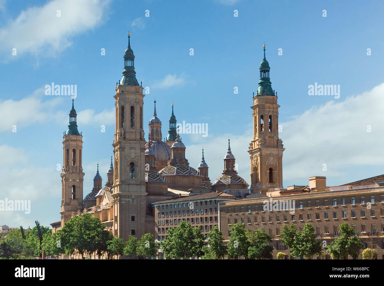 Nuestra Señora del Pilar in Saragossa, Spanien Stockfoto