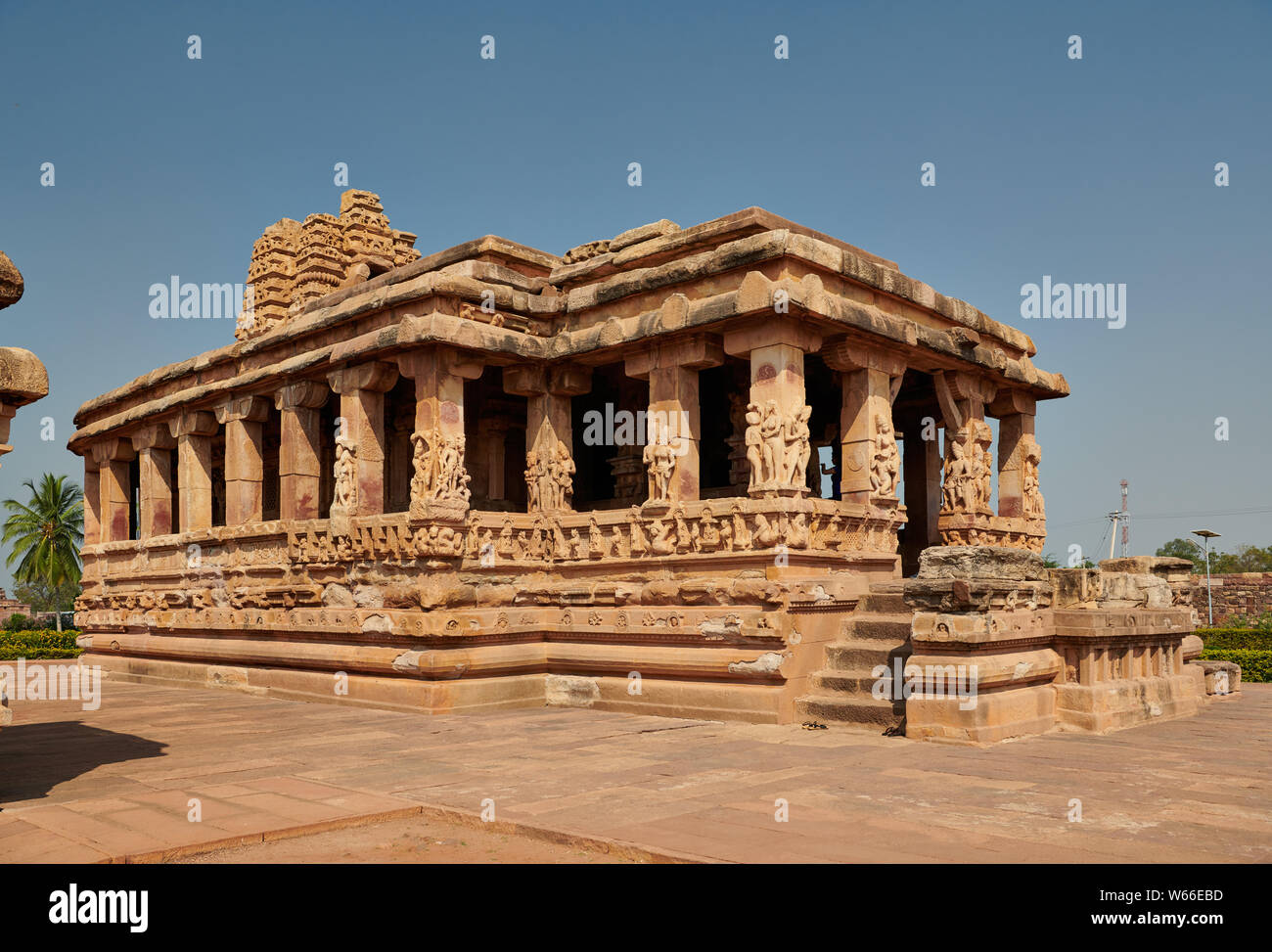 Durga Temple, Aihole, Karnataka, Indien Stockfoto