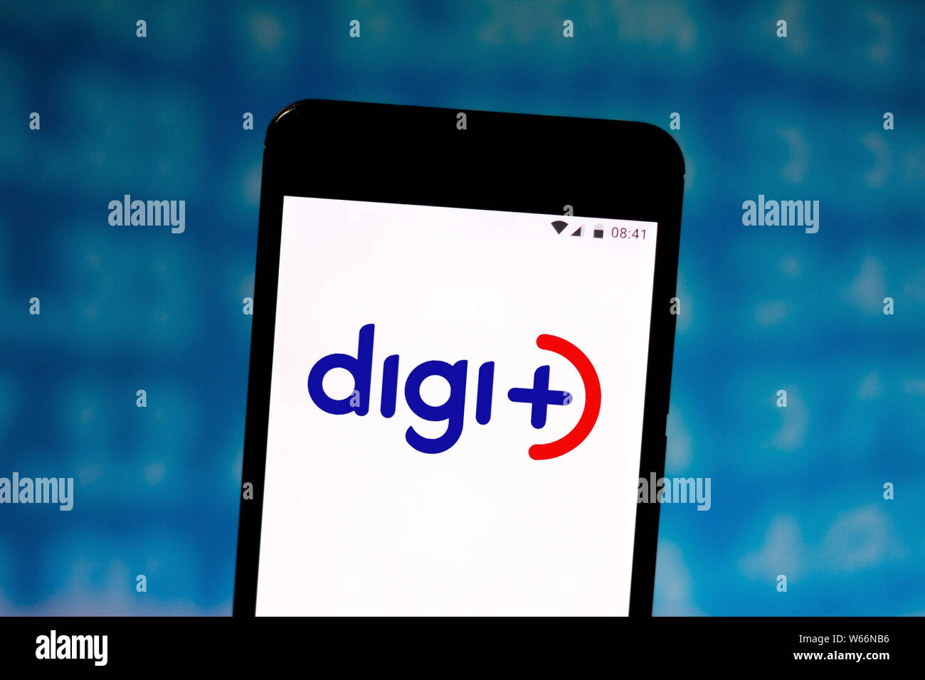 Juli 4, 2019, Brasilien: In diesem Foto Illustration der Digi Banking Logo wird auf dem Smartphone angezeigt. Credit: Rafael Henrique/SOPA Images/ZUMA Draht/Alamy leben Nachrichten Stockfoto