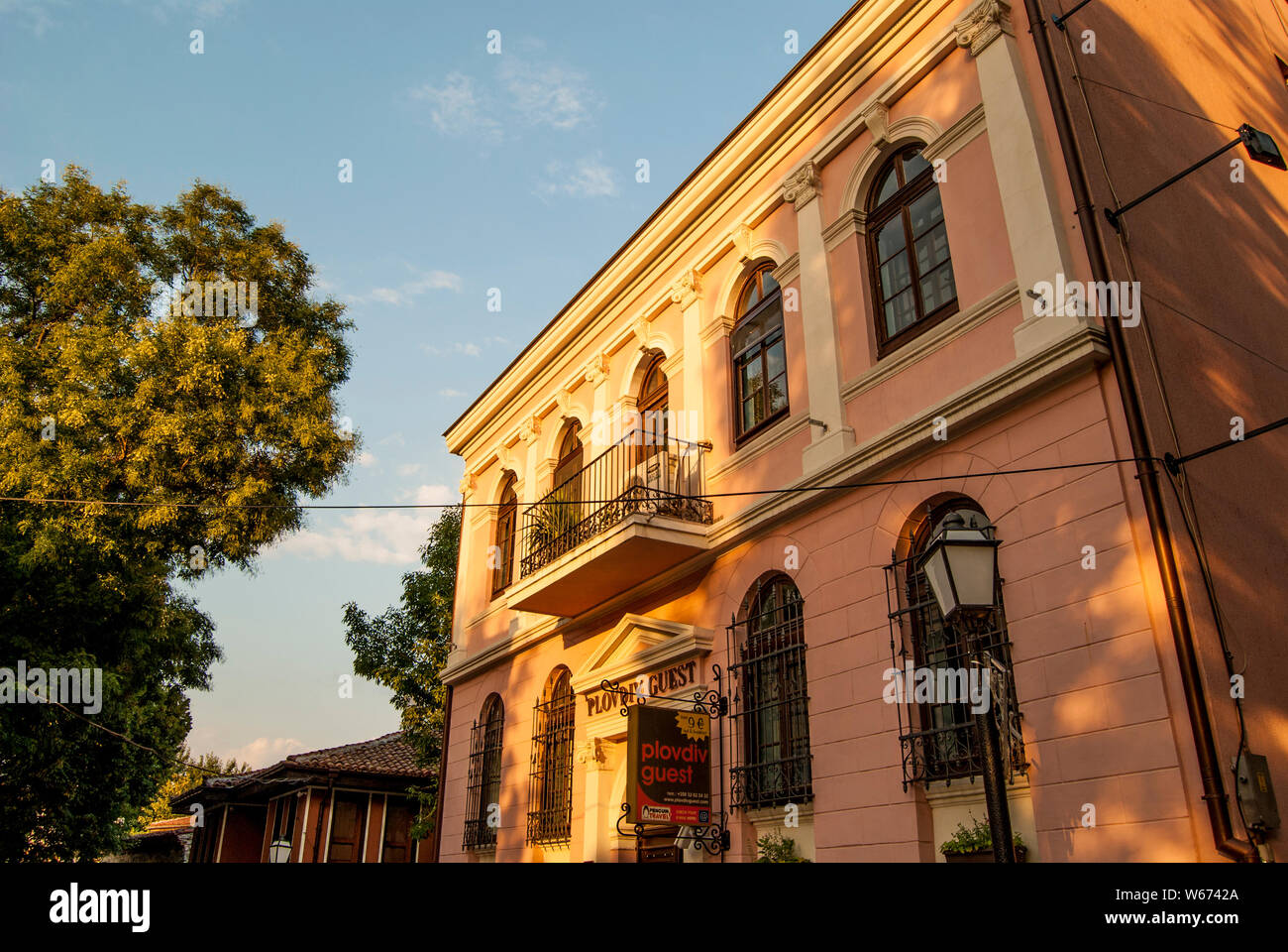 Plovdiv Hotel Old Town Stockfoto
