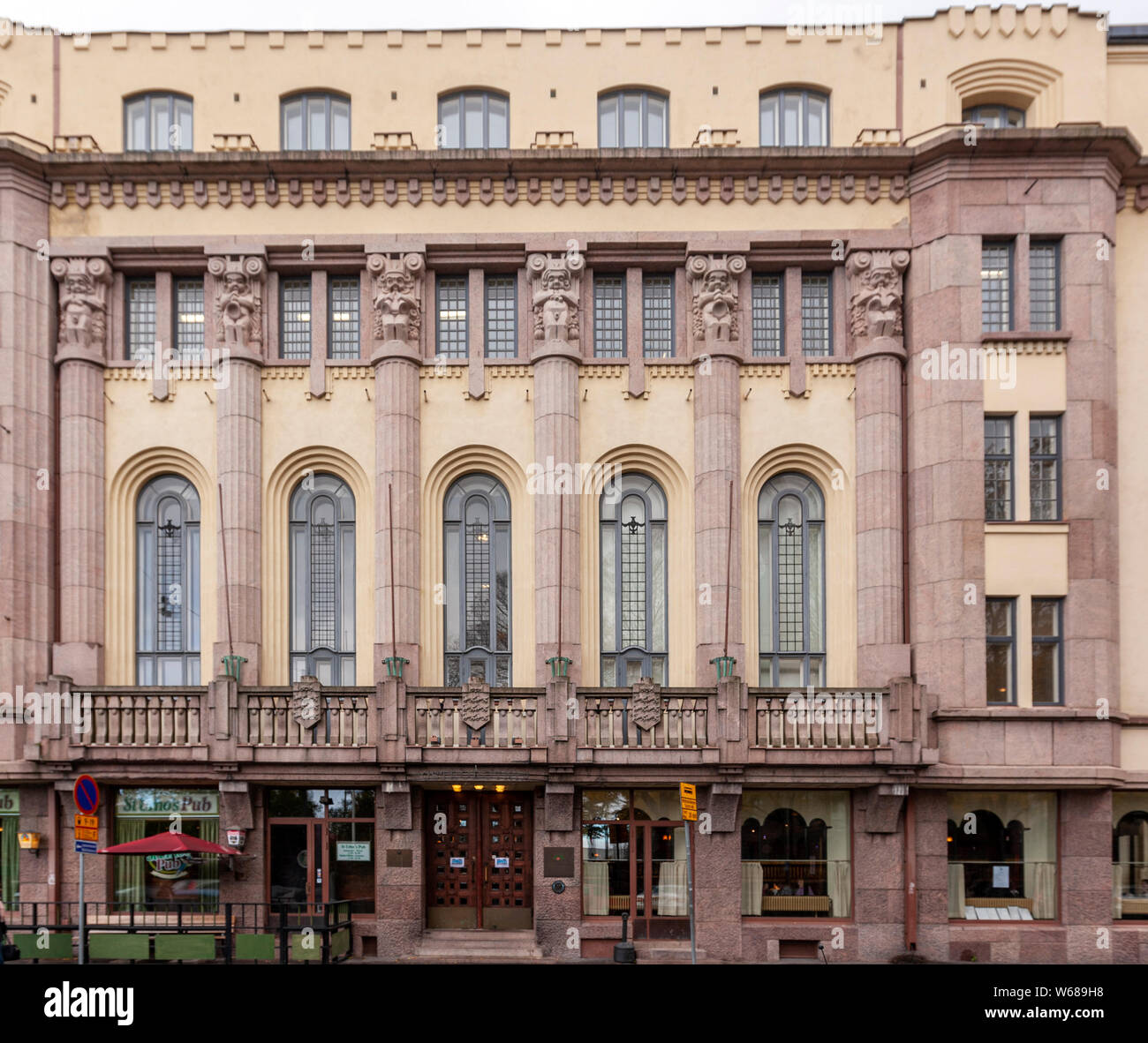 Das nationale Museum von Finnland, Helsinki, Finnland Stockfoto