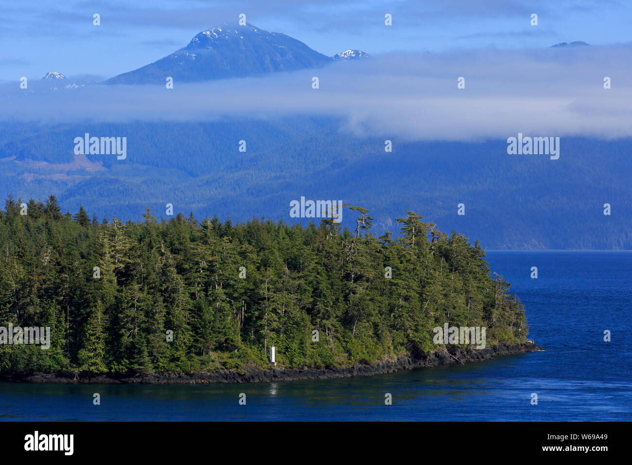 Malcolm Island, Inside Passage, Vancouver Island, British Columbia, Kanada Stockfoto