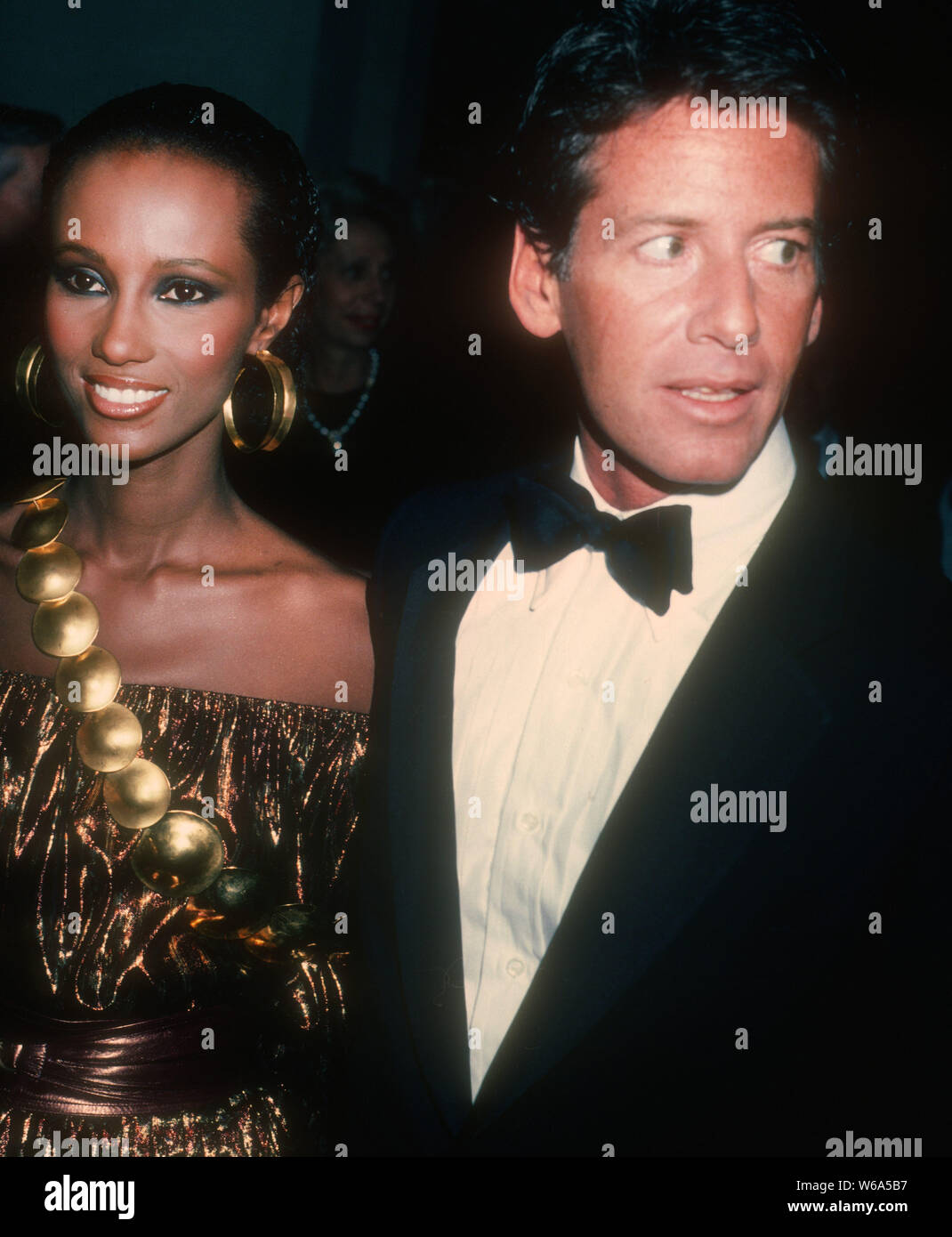 Iman Calvin Klein 1981, Foto von John Barrett/PHOTOlink Stockfoto