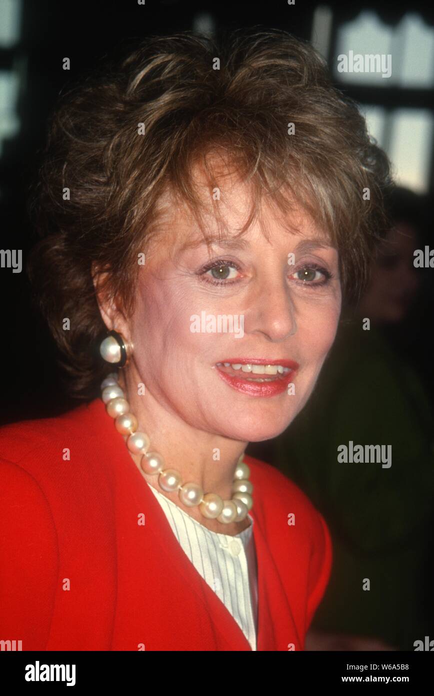 Barbara Walters, 1992, Foto von John Barrett/PHOTOlink Stockfoto